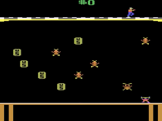 Secret Agent title screen for Atari 2600